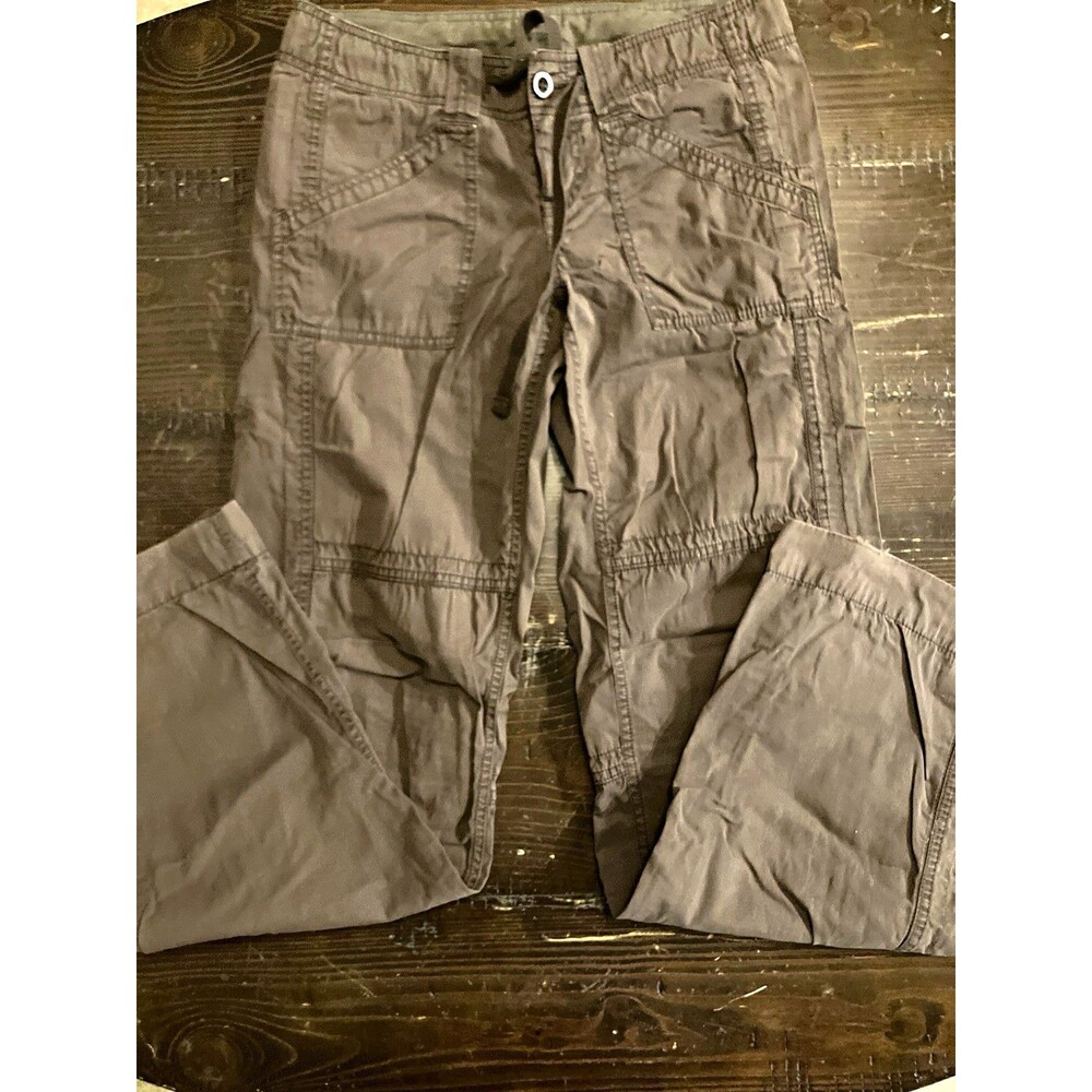 GAP Women's Brown Cargo Pants Regular Size 2 Casual Utility Style